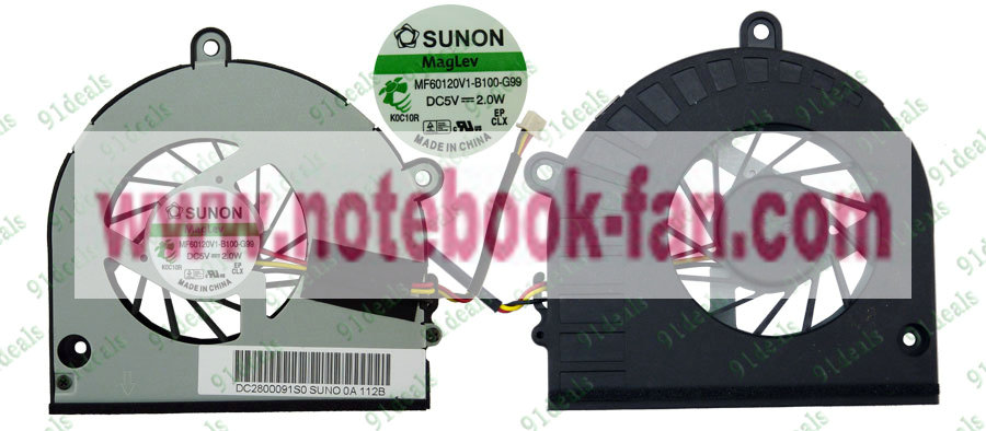 New Sunon MF60120V1-B100-G99 DC2800091S0 CPU Cooling Fan